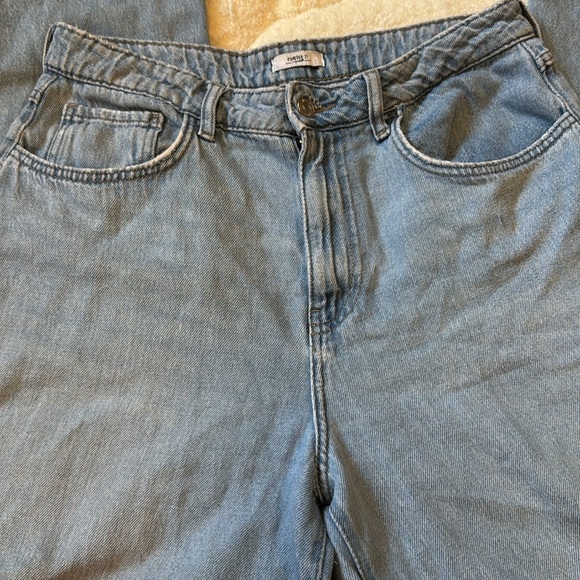 Forever 21 Wide Leg High-Rise Denim Jeans  Size 30 - Picture 3 of 8